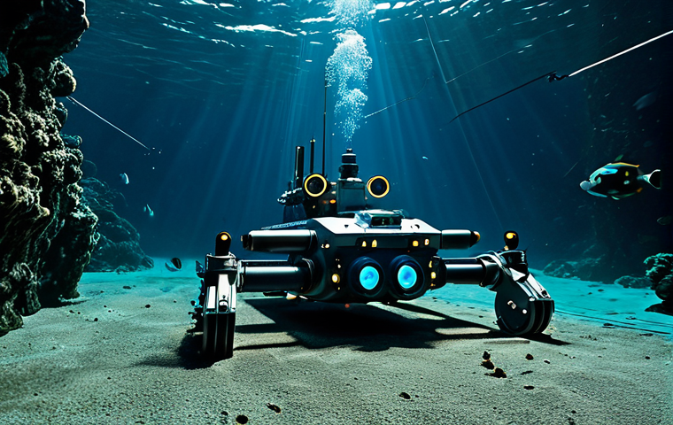 해양 기술 연구소 - **Image Prompt: Matsya-6000 Deep-Sea Exploration**
    "A hyper-realistic, awe-inspiring image of th...